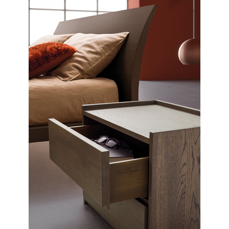 Comodino Groove 2 cassetti