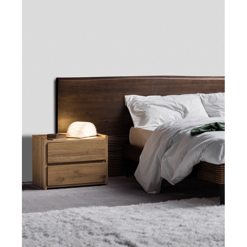 Comodino Groove 2 cassetti