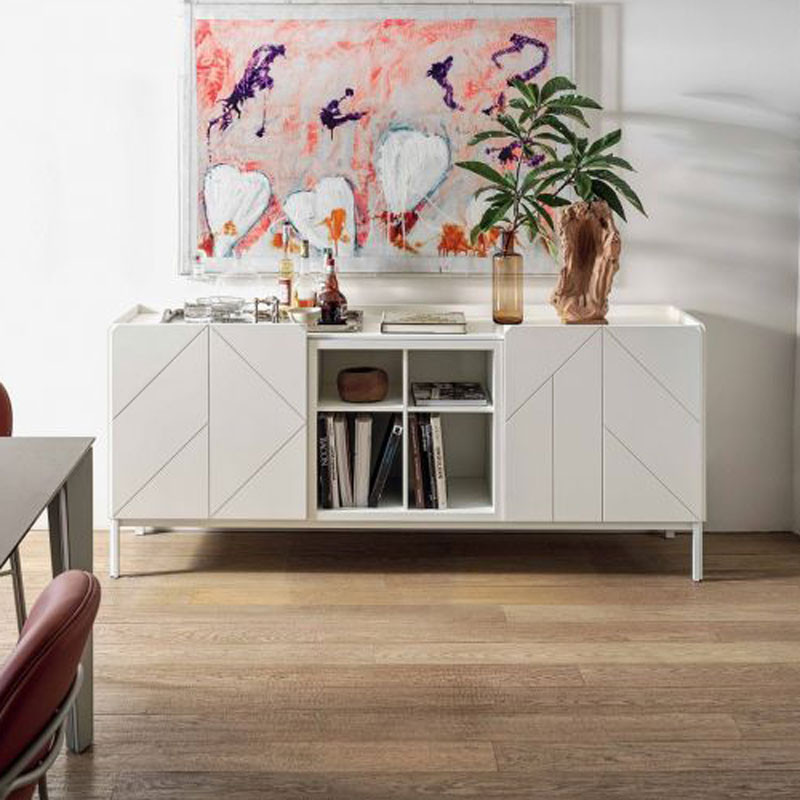 Pica legno laccato decorato